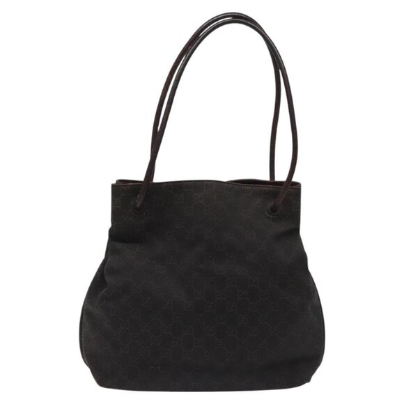 GUCCI GG Canvas Tote Bag Brown 101341 Auth ep7548 - Picture 2 of 16